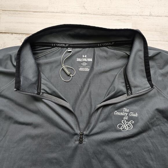 The Country Club at Silver Springs Shores Under Armour Golf Jacket 2XL Gray XXL - Picture 1 of 6